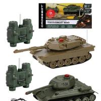 Танковый бой (танки Т34 - Abrams M1A2)
