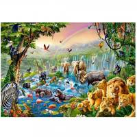 Пазлы «Река в джунглях» (500 элементов)
